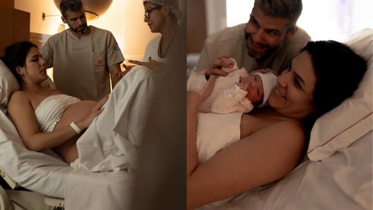 Nasceu! Narradora Renata Silveira mostra parto da segunda filha: 'Presente perfeito'; fotos Nasceu! Narradora Renata Silveira mostra parto da segunda filha: 'Presente perfeito'; fotos